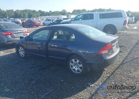 2010 Honda Civic Lx z USA, uszkodzony, nr VIN 2HGFA1F50AH573110